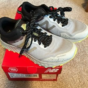 New in box New Balance trail running sneakers- size 7.5 women’s